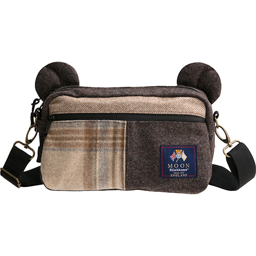 リラックマ クロコダイル調バッグ （ブラウン） 少なかれ 