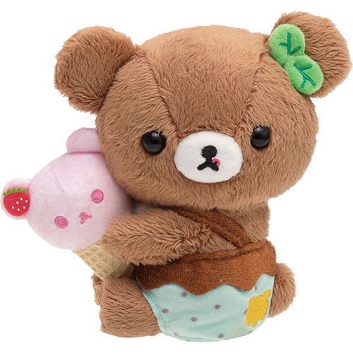 ぬいぐるみ(コリラックマとチャイロイコグマのハッピーアイスクリーム  