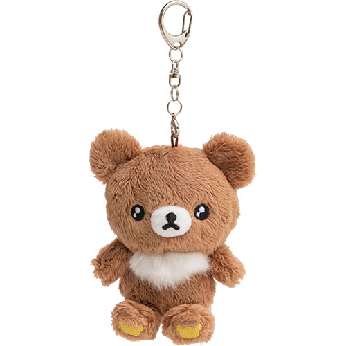 おでかけぬいぐるみキーホルダー(キラキラ・チャイロイコグマ  