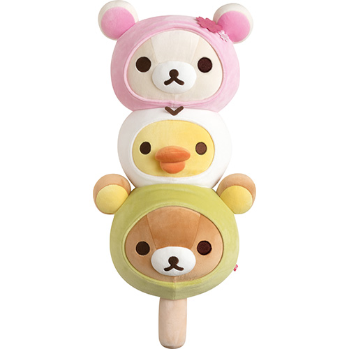 スーパーもーちもち3色団子クッション | いつでもリラックマ